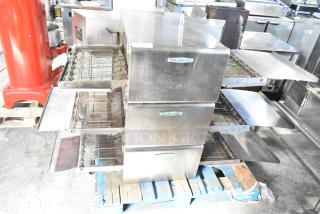 Turbochef HhC2020 stainless steel rapid cook conveyor ovens, 3 units, commercial use. 208/240V, 3 phase. Good condition.