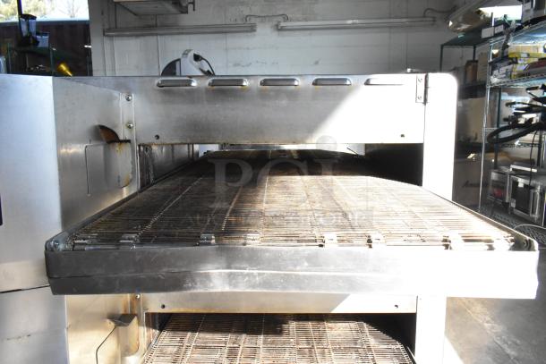 2017 Turbochef HhC2020 stainless steel commercial electric conveyor oven, 208/240V, 3-phase, in used condition.