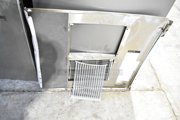 2017 Scotsman C0830SA-32D Ice Machine Head on BH800S-C Bin, stainless steel, 208/230V, 1 phase, commercial use.