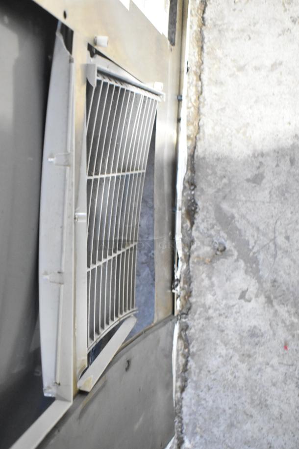 2017 Scotsman C0830SA-32D stainless steel ice machine head with BH800S-C bin, 208/230V, 1 phase, commercial use.