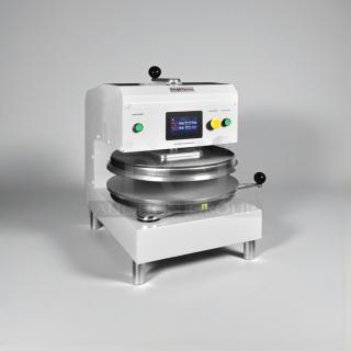 Premium condition DoughXpress D-TXE-2-18W LV commercial electric dough press, 18", made in USA, fully tested, like new.