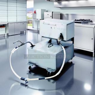 Dean UFM90U80 portable fryer oil filter in premium condition, NSF & UL listed, 110-120V, fully tested and working.