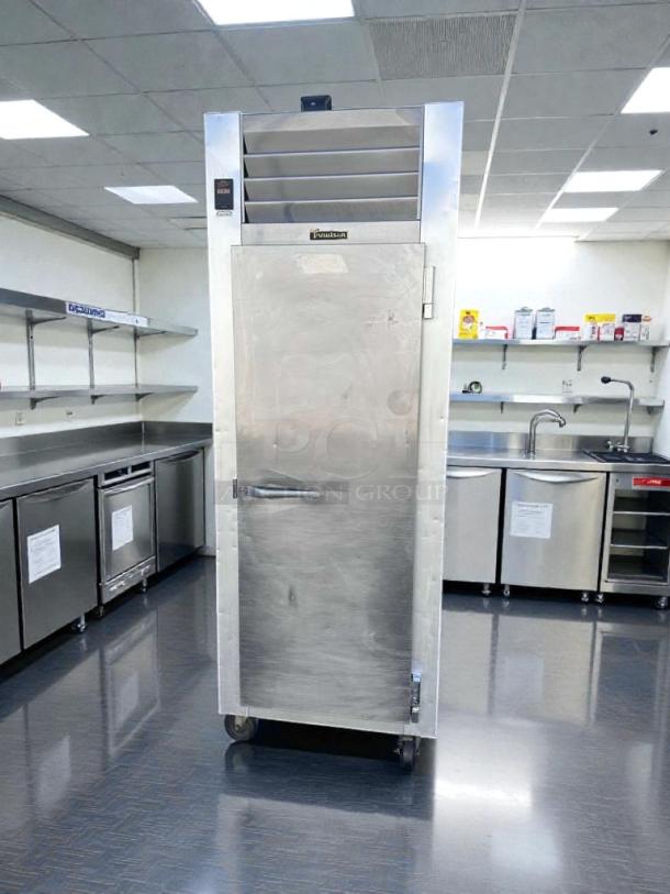Traulsen G12010 single-door commercial reach-in freezer in outstanding condition, 115V, UL & NSF listed, fully tested.