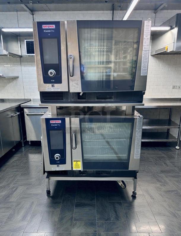 Rational iCombi Pro commercial combi oven, excellent condition, electric, UL listed, fully tested; model RAT-L-OVN-0315.