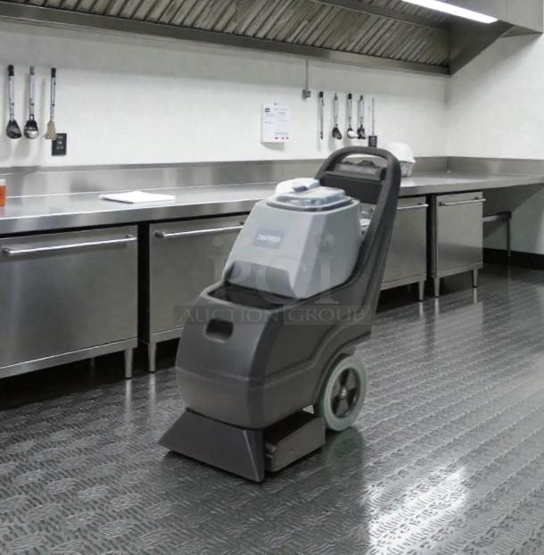Brand new Commercial Cleaning Equipment portable carpet extractor, UL Listed, never used, in original packaging.