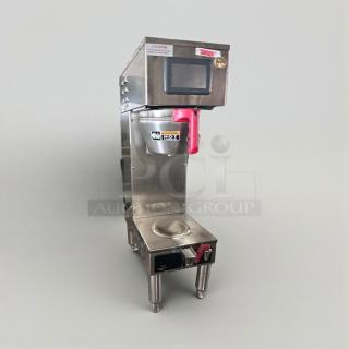 Immaculate Curtis stainless steel commercial coffee brewer, UL listed, fully tested, operational; Model CUR-L-BEV-0356.