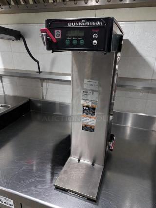 Premium BUNN ICB-DV Tall Commercial Coffee Brewer, dual-voltage, digital controls, UL & NSF listed, fully tested, excellent condition.