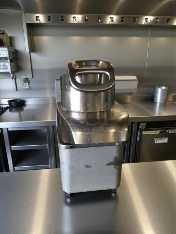 Electrolux TRS22NU commercial food processor in high-grade condition, 115V, single phase, fully tested, stainless steel finish.