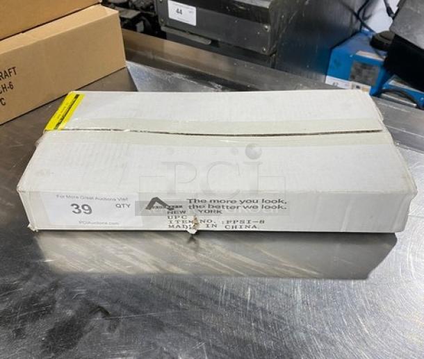 Adcraft Titan Series 8" round induction-ready fry pan, model FPSI8, in original sealed box, new condition.