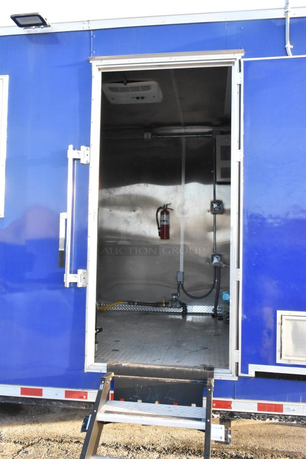 Brand new 2021 Cruising Kitchens 24' Burger King fast food trailer, features CaptiveAire grease hood, fire suppression, and sinks.
