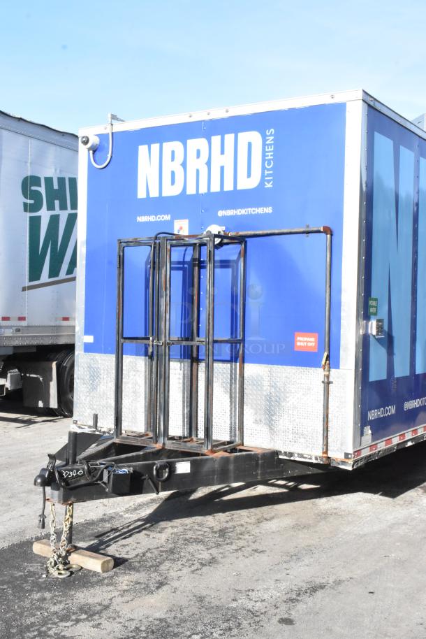 BRAND NEW 2021 Cruising Kitchens 24' Fast Food Trailer. Features CaptiveAire grease hood, fire suppression, sinks. Clear title.