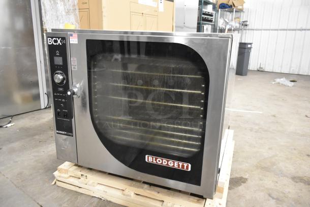 2025 Blodgett BCX-14E commercial electric combi convection oven, 208V, 3-phase, stainless steel, excellent condition.