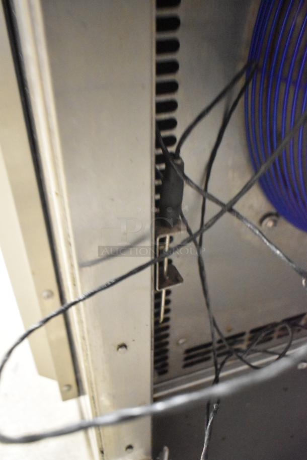 Alto Shaam stainless steel commercial Quickchiller blast chiller. Includes 2 probes. Features durable construction.