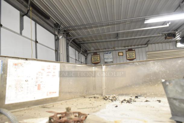 Alto Shaam Stainless Steel Quickchiller Blast Chiller; includes 2 probes. Visible wear on surface. Markings include model details.