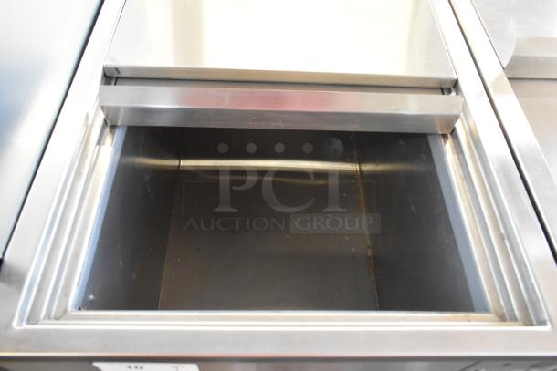 2021 H&K 52473-1 stainless steel French fry freezer, commercial casters, fry basket holder. 115V, 1 phase. Excellent condition.