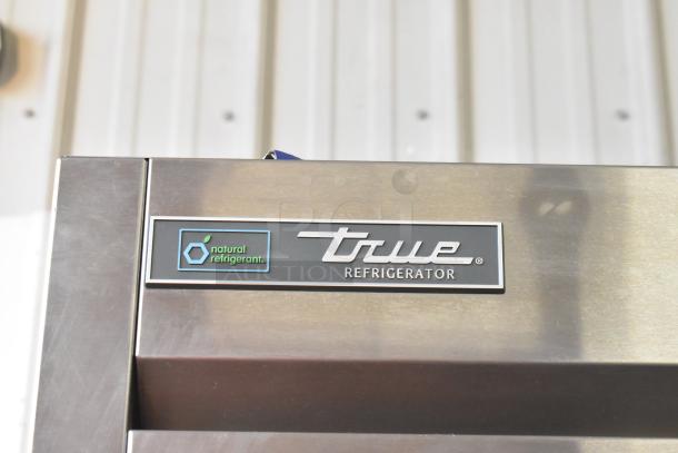 2022 True T-35-HC Commercial Cooler, 2 doors, natural refrigerant label, durable poly-coated racks, 115V, 1 phase.