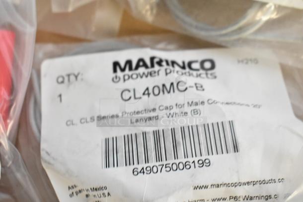Marinco CL40MC-B Protective Cap in packaging, new condition, with barcode and product label visible.