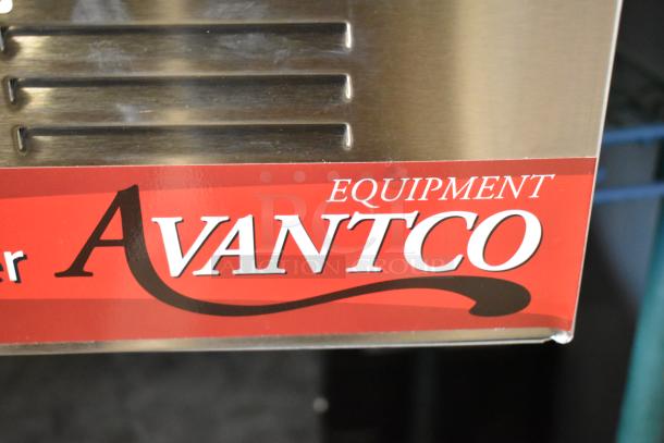 Brand new Avantco 177W50 stainless steel electric food warmer, 12" x 20", scratch and dent condition, 120 volts, 1 phase.