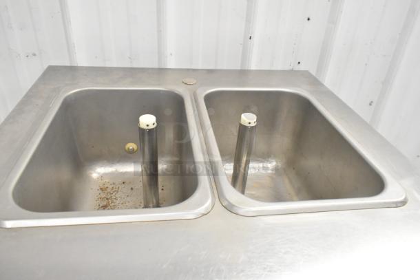 Electro Freeze 56TF-232 soft serve machine, dual bins, stainless steel, commercial casters, 208-230V, 3 Phase.