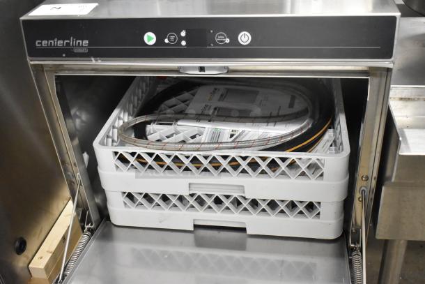 Brand new Hobart Centerline CUH Stainless Steel Commercial Dishwasher, 208/240V, 1 Phase. Scratch and dent condition.