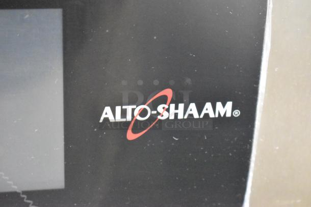 Brand new Alto Shaam CTX4-10E stainless steel commercial combi oven, boilerless, 380-415V, in original box.
