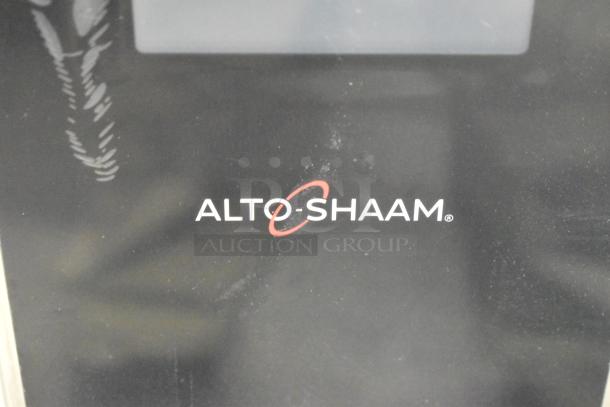 Alto Shaam AR-7T commercial rotisserie oven, new condition, black finish, brand logo visible on front panel.