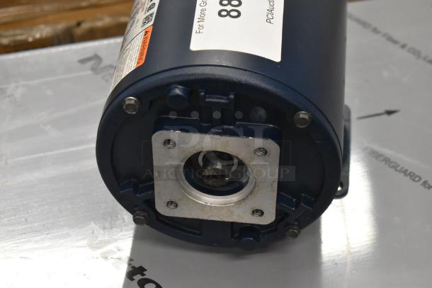 BRAND NEW SCRATCH AND DENT Haight A4S17DZ39B Motor, 115/230 Volts, 1 Phase, label indicates product details.