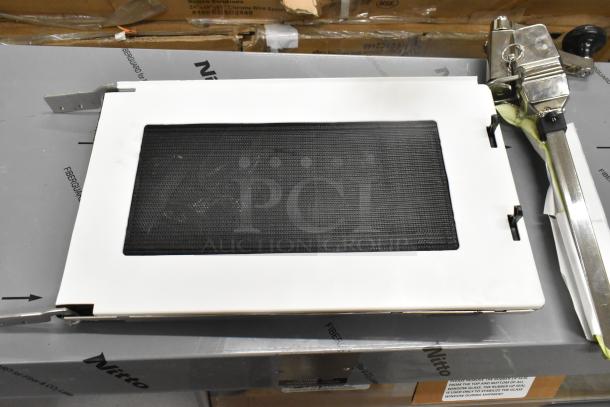 Hamilton Beach HCO500 side cut can opener and microwave replacement door, brand new, scratch and dent items, high value offer.