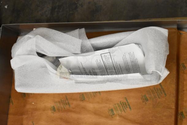 Brand new Imperial Range ITG-36LP griddle in packaging, 36" countertop, 90,000 BTU, thermostat controlled, liquid propane.