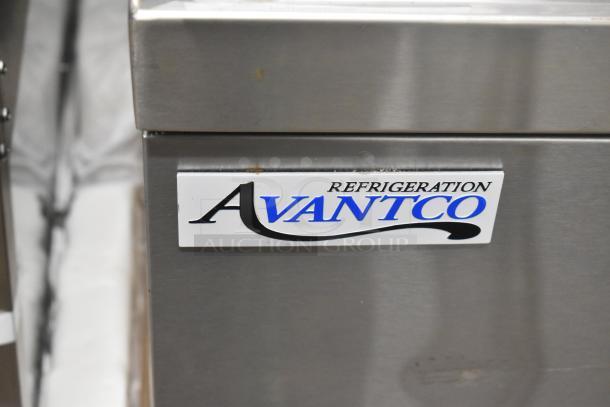 Brand new Avantco 178CBE52HC commercial chef base with two drawers. Scratch and dent condition. 115 Volts, 1 Phase.