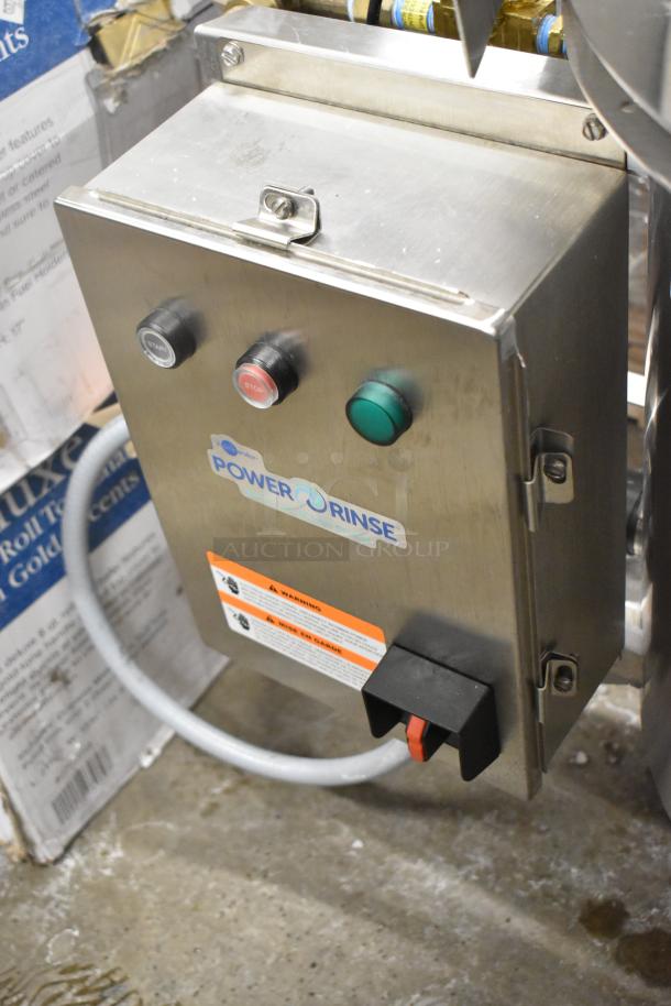 BRAND NEW Insinkerator PRT-3 Stainless Steel PowerRinse Food Waste Collector, 2022, Floor Style, 208/220-240V, 3 Phase.