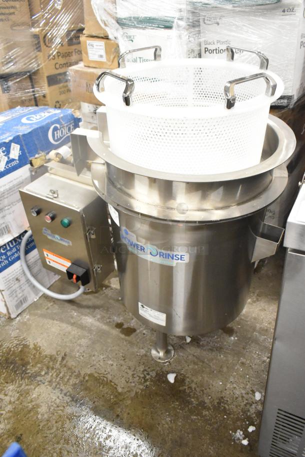 BRAND NEW SCRATCH AND DENT 2022 Insinkerator PRT-3 Stainless Steel PowerRinse Food Waste Collector, 208/220-240V, 3 Phase.