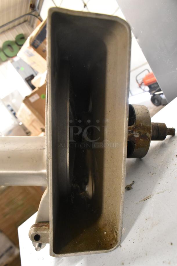 Pelican head slicer, one missing front, one missing blade, sold as three units in used condition.