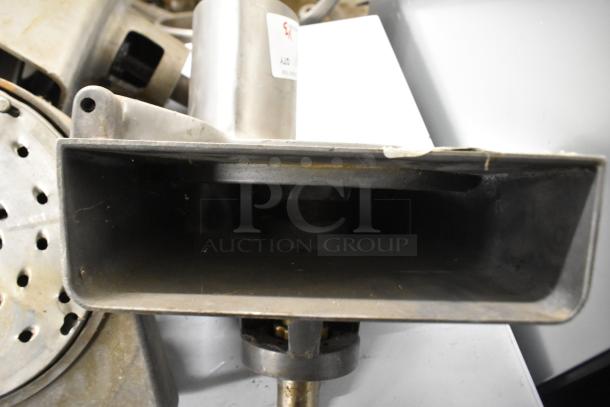 3 Pelican Head Slicers, two incomplete. Front view showing missing parts. Auction item, "3 Times Your Bid."