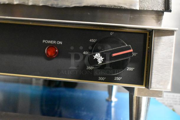 Brand new Star GX20IG commercial sandwich grill dial. Features temperature control and "Power On" indicator.