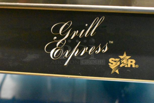 BRAND NEW Star GX20IG Commercial 20" Double Sandwich Grill with grooved cast iron plates, dual 10"x10" surfaces.