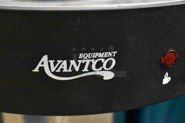 BRAND NEW Avantco 177C15 Airpot Coffee Brewer, scratch and dent condition, 120 volts, 1-phase, logo visible.