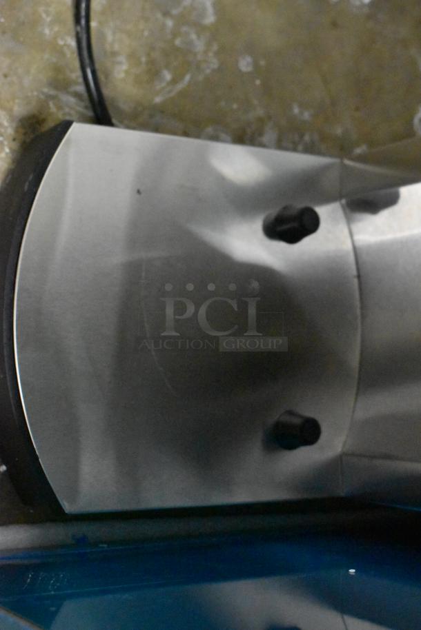 Brand new Avantco 177C15 Pourover Airpot Coffee Brewer, 120 volts, showing surface dents, scratch and dent condition.