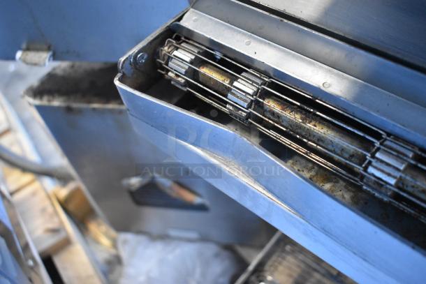 3 2017 Turbochef HhC2020 electric conveyor ovens, signs of use, 208/240 volts, 3 phase, ideal for rapid cooking.