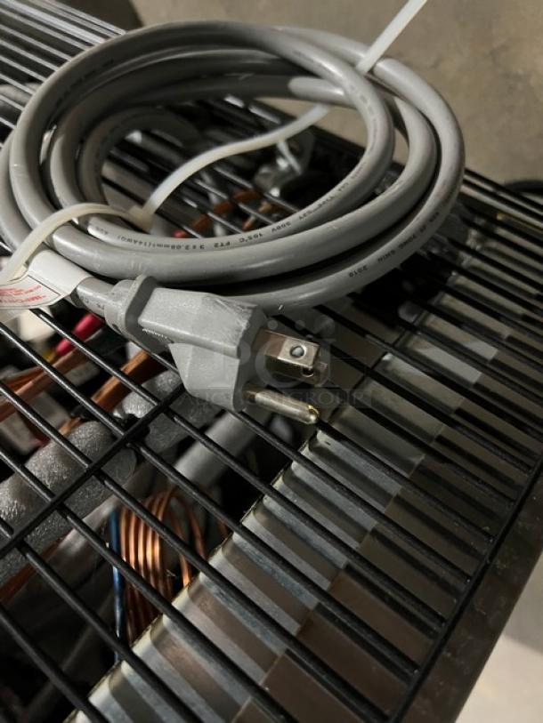 BRAND NEW Blue Air BSF23HC stainless steel commercial freezer, 2019 model, single door, on casters, includes poly-coated wire rack.