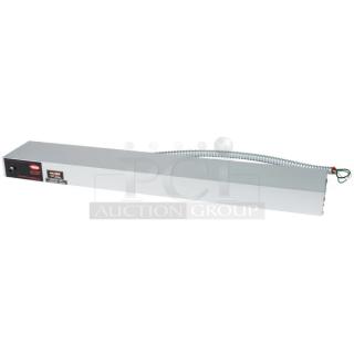 Hatco Glo-Ray Infrared Food Warmer, Model GRA-36, stainless steel, 36", toggle controls, new condition, 120V.