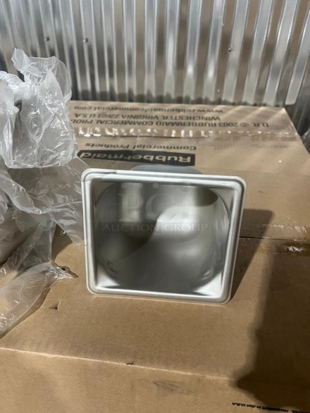 Brand new Vollrath Super Pan 3 Series, model 90662, stainless steel, anti-jam, 1/6-size, 6" deep steamtable pan.