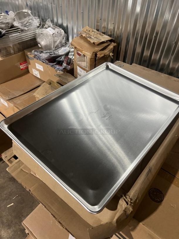 Brand new Vollrath Wear-Ever 9003 full-size aluminum bun/sheet pan. Commercial-grade, heavy-duty, pristine condition.