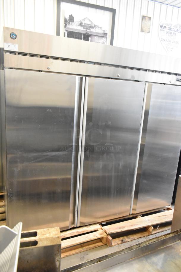 Brand new 2026 Hoshizaki R3A-FS commercial cooler, 3-door, stainless steel, 115V, 1 phase, pristine condition.