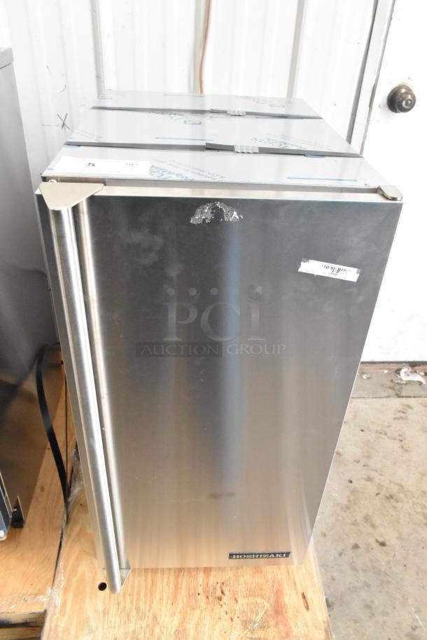 Brand new Hoshizaki AM-50BAK-AD ice cube machine, 115V, 1 phase, stainless steel finish, commercial use.