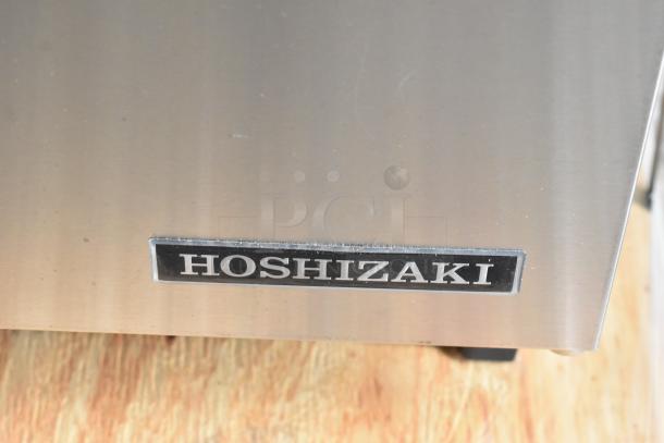 BRAND NEW 2025 Hoshizaki AM-50BAK-AD commercial ice machine, 115V, 1 phase, stainless steel finish, Hoshizaki logo visible.