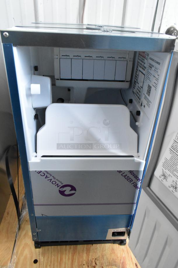 Brand new 2025 Hoshizaki AM-50BAK-AD ice machine, 115V, 1 Phase, commercial top hat cuber, pristine condition.