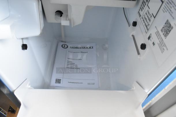 BRAND NEW 2025 Hoshizaki AM-50BAK-AD ice machine, 115V, 1 Phase. Features instruction manual inside.
