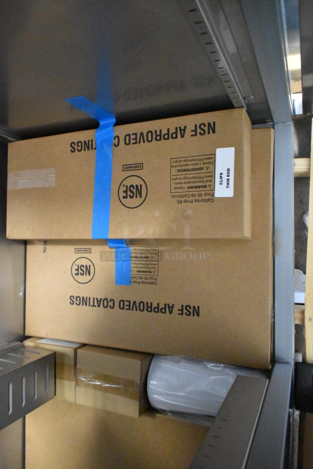 Brand new 2025 Hoshizaki F2A-FS commercial freezer, 2-door, 115V, 1-phase, sealed in box, NSF approved.