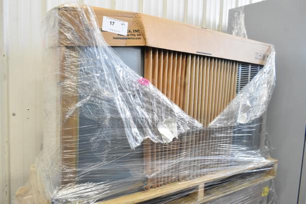 BRAND NEW 2026 Hoshizaki SRK-15J3 remote ice machine condenser, wrapped, 208-230V, 3-phase, for KMS-1402MLJ, in box.
